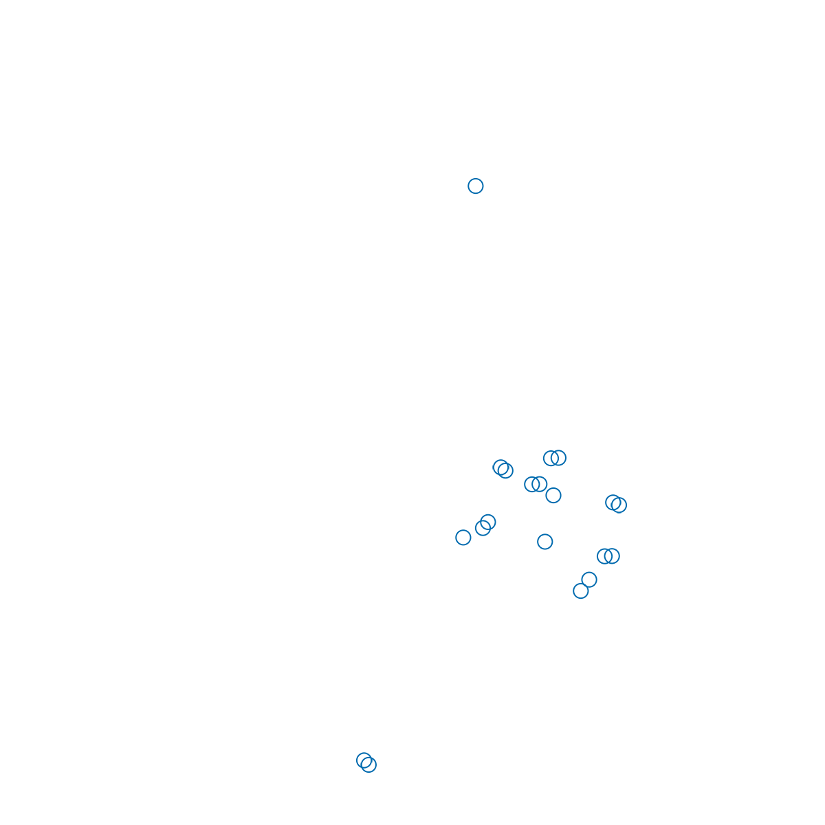 Map of the site